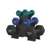 Weight Lifting Dumbbell Kit with Storage Stand Vinyl Coated