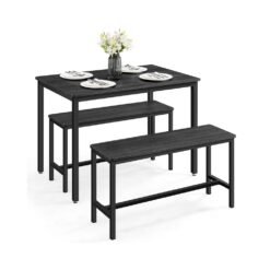 Dining Table with 2 Benches