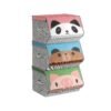 Set of 3 Stackable Kids Storage Organisers with Handles