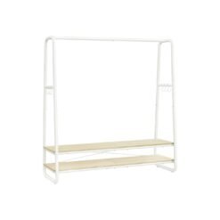 Clothes Rail with 2 Shelves