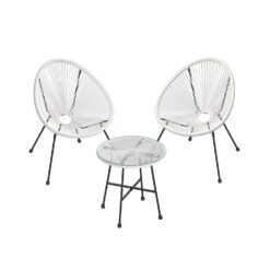 Garden Patio Furniture Set 3 Pieces