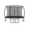 Round Trampoline 305/366cm, TÜV-Certified with All-in Safety Kit (Net/Ladder/Pads/Cover) for Outdoor Garden Use