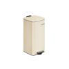 30 L Steel Kitchen Pedal Bin with Inner Bucket Sand Beige