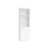 Bookshelf 180 cm Tall Bookcase with 3 Adjustable Shelves