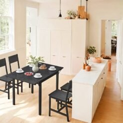 Drop Leaf Dining Table, for Small Spaces, Extendable