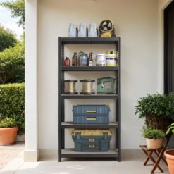 5-Tier Shelving Unit, Steel Shelving Unit for Storage, for Garage
