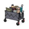 Foldable Trolley with Handle 150 L Holds up to 150 kg Slate Grey