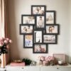 Picture Frame Collage, 10 Frames for 4x6 Pictures, Wall Decor