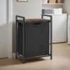 Laundry Hamper, Laundry Basket with Pull-Out Liner, Shelf