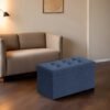 Storage Ottoman Bench, 38 x 76 x 38 cm, End of Bed Bench