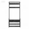 Coat Rack with Shoe Bench, Hall Tree, 30 x 80.4 x 181.6 cm
