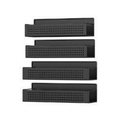 Magnetic spice racks set for kitchen appliances no drilling needed