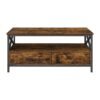 Coffee Table, Living Room Table, 2 Drawers