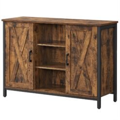 Sideboard, Storage Cabinet with Cupboard and Shelves, Buffet Table