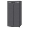 Foldable Fabric Wardrobe With Hanging Rail, Portable Closet Organizer for Clothes, Bags