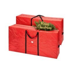 Christmas Tree Storage Bag Fits Artificial Trees up to 9 ft Red