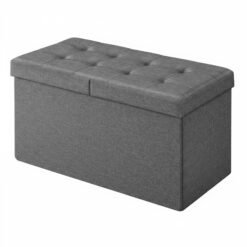 Foldable Storage Ottoman Bench with Flip Lid, Loads 300 kg, for Hallway