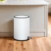 3L Bathroom Bin with Lid, Toilet Waste Bin, Soft Close