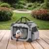 Collapsible Dog Crate, Pet Carrier, Portable Soft Dog Crate
