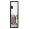 Full Body Mirror Wall Mounted Dressing Mirror for Bedroom-Black