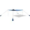 Beach Canopy Shields 300 x 300 cm Beach Tent Sun Shelter Fit 6-8 People-Blue