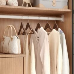 Solid Wood Hanger, Set of 20