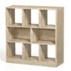 8 Compartment Bookshelf, Storage Unit