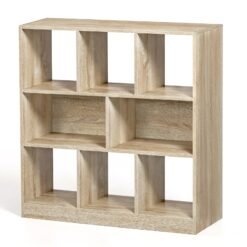 8 Compartment Bookshelf, Storage Unit