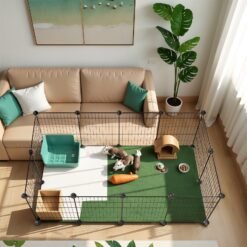 Guinea Pig Cage, Indoor Rabbit Run Hutch Cage