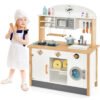 Pretend Kitchen Toy Set with Various Cooking Accessories