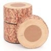 3 PCS Tree Stump Stool Set Round Flexible Seatings-Brown