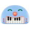 13-Key Kids Piano Keyboard Interactive Toy Digital Piano with Smiling Face-Blue