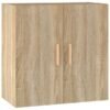 Wall Cabinet Sonoma Oak 60x30x60 cm Engineered Wood