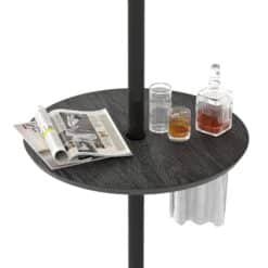 Round Umbrella Table Tray for 38 mm Patio Umbrella Pole