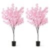190cm Tall Artificial Cherry Blossom Tree Set of 2