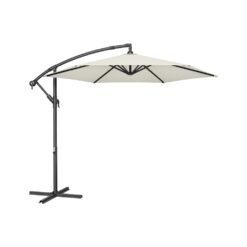 Cantilever Garden Parasol with Base