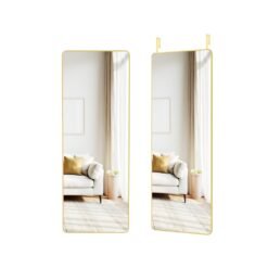 Full Length Hanging Mirror Over the Door or Wall Mounted