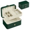2-Layer Jewellery Storage for Larger Accessories Forest Green