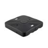 210 KG Outdoor Cantilever Umbrella Base with Wheels-Black