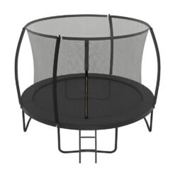Outdoor Jumping Mat, 305 cm Diameter Trampoline for Kids with Safety Net
