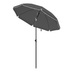 Outdoor Sun Umbrella, Adjustable Height