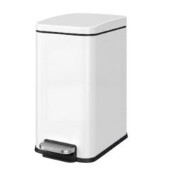 Pedal Trash Can, Soft Close Bathroom Bin