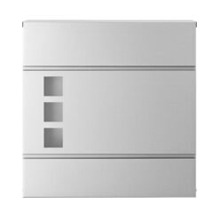 Large Mailbox with Lock, Newspaper Holder