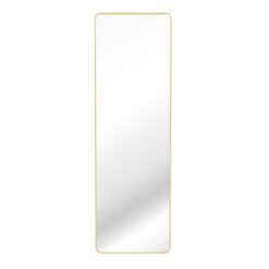 Full Length Wall Mirror, Tempered Glass Rectangular Mirror with Aluminum Frame