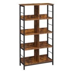 4-Tier Ladder Shelf, Display Bookcase for Bedroom