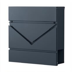 Mailbox with Lock, Easy Installation Wall Letter Box for Home, Modern Style