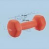 Neoprene Dumbbells Set with Stand, 2 x 1 kg