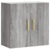 Wall Cabinet Grey Sonoma 60x31x60 cm Engineered Wood