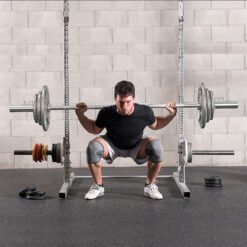 HOMCOM Set of 2 Cast Iron Weight Plates for 2 inch/5cm Hole Dumbbell Handle Bar, 20kg Dumbbell Plates Barbell Weight 2 x 10kg