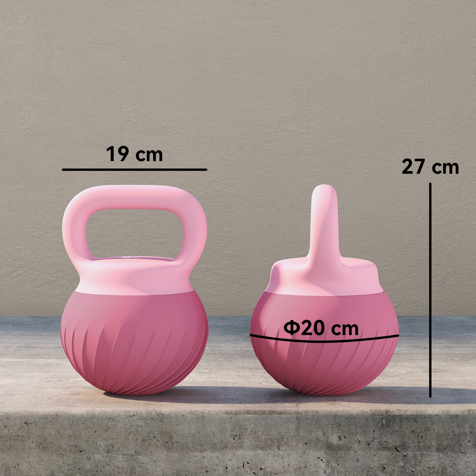 SPORTNOW Soft Kettlebell, 8kg Kettle Bell with Anti-Slip Grip for Home Gym Weight Lifting and Strength Training - Image 3